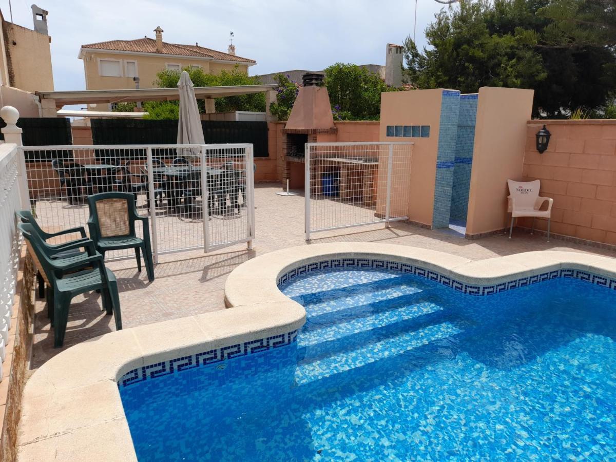 Chalet Muy Cerca De La Playa Con Piscina Privada Dehesa de Campoamor  Экстерьер фото